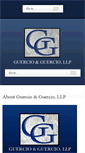 Mobile Screenshot of guerciolaw.com